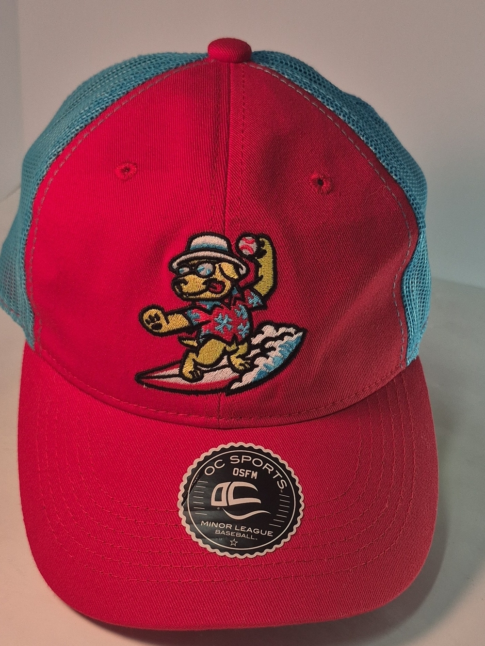 OC Sports Clearwater Threshers Red/Blue Baseball Cap Hat One Size